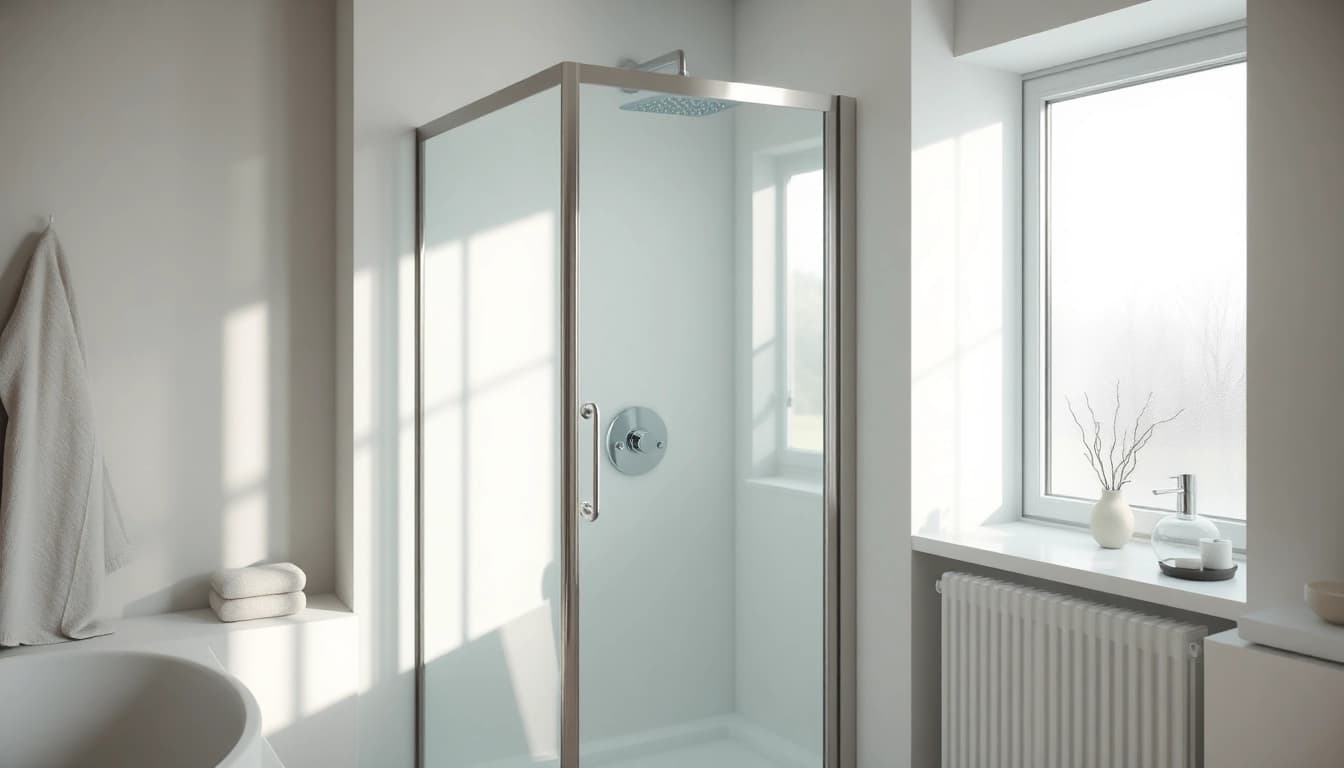 Erleben Sie die stilvolle sonni Duschkabine in einem modernen Badezimmer, die Eleganz und Komfort vereint.