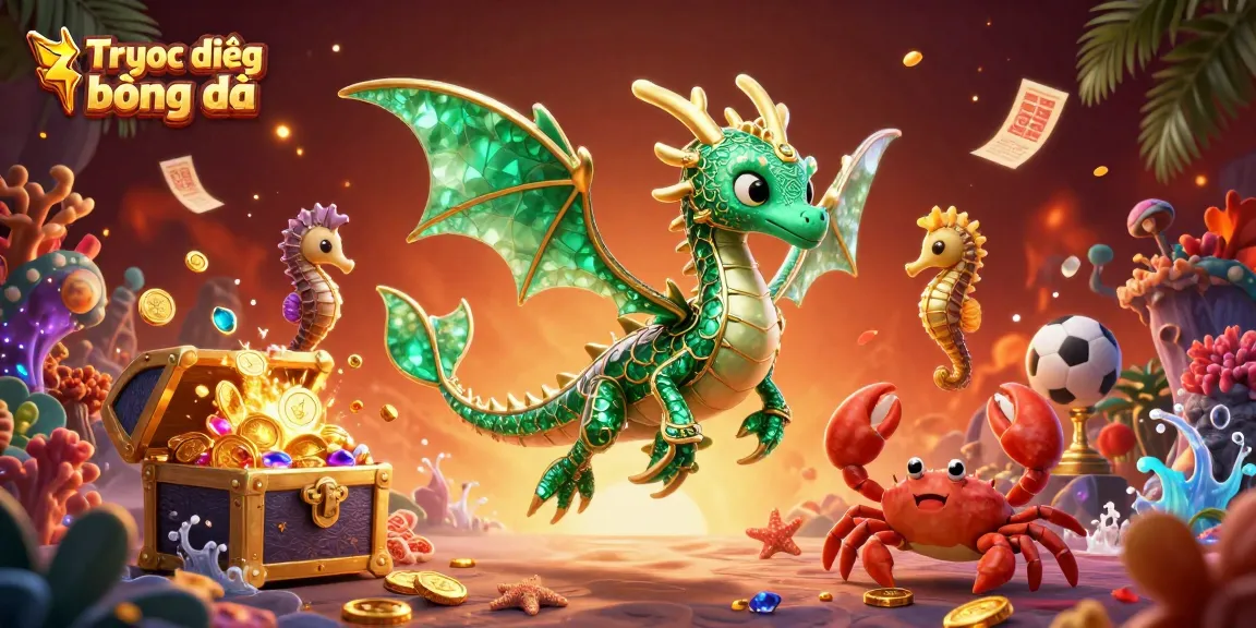 Engage with Trực tiếp bóng đá and witness dynamic underwater gambling adventures featuring emerald sea dragons and vibrant treasures.