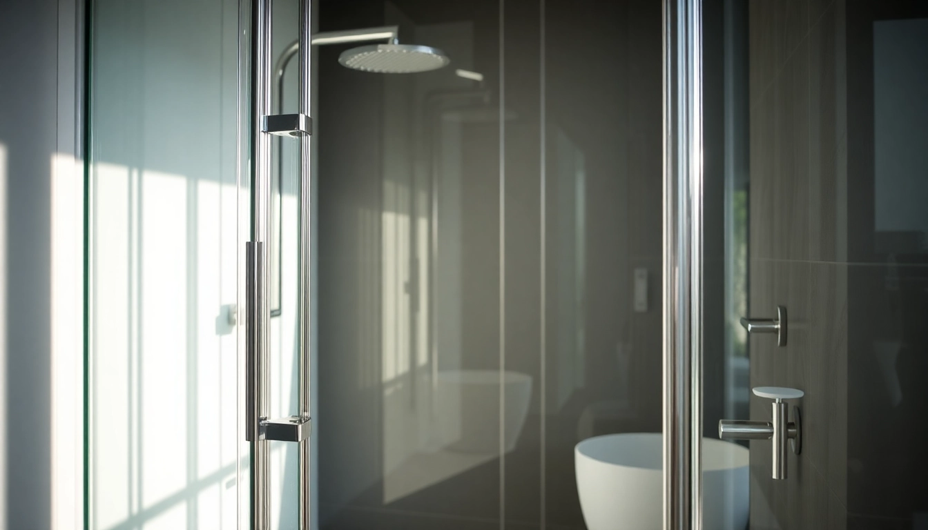 Erleben Sie die stilvolle sonni Duschkabine mit eleganten Details in einem modernen Badezimmer.