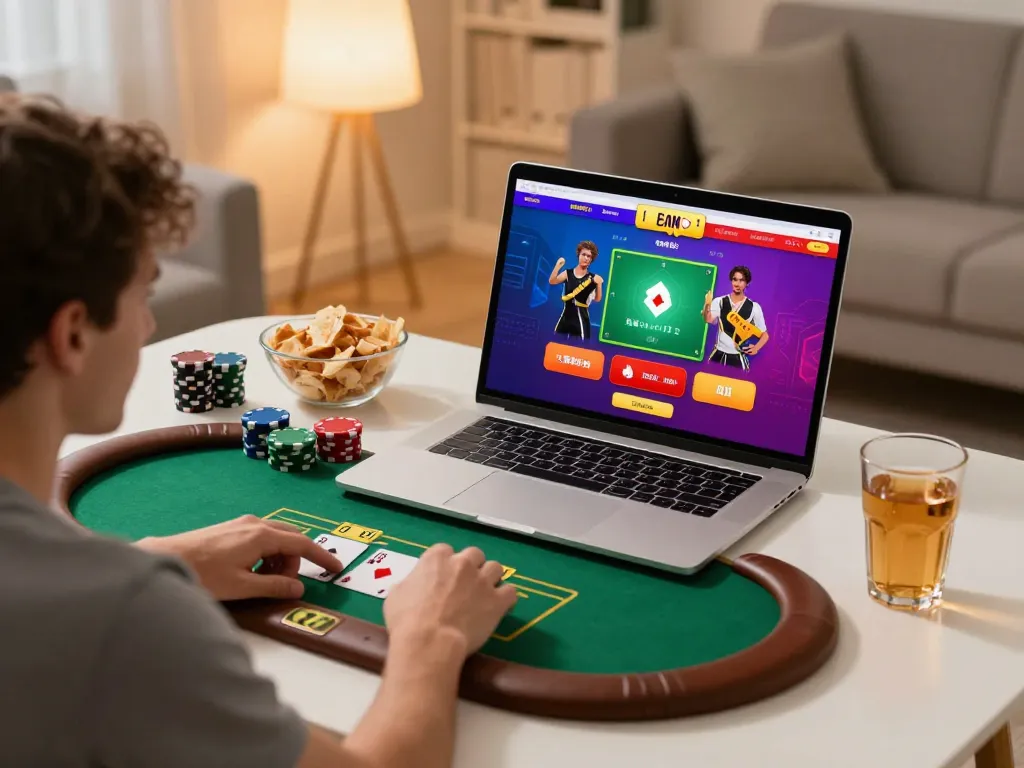 Player engaged in poker on uu88 platform reveals thrilling online casino gaming experience.