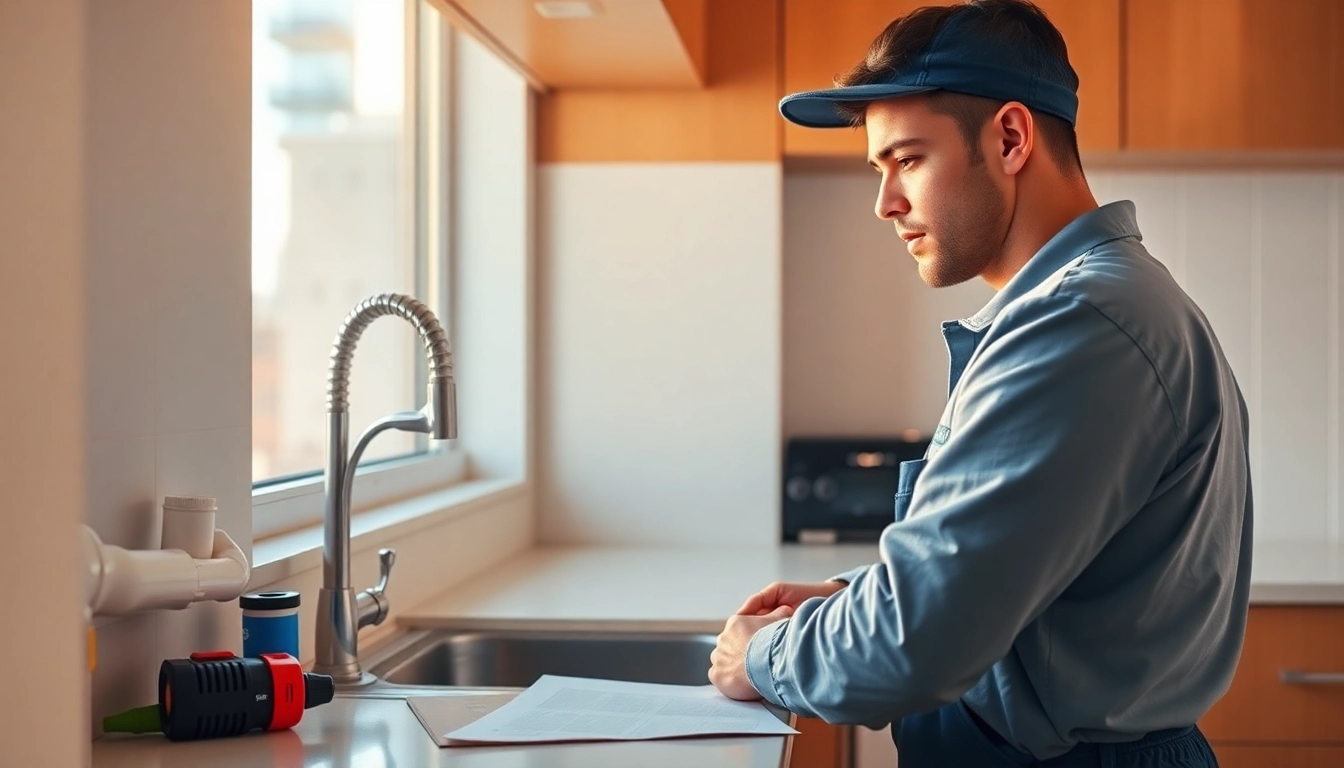 Emergency plumbing Manhattan expert fixing a burst pipe in NYC apartment.