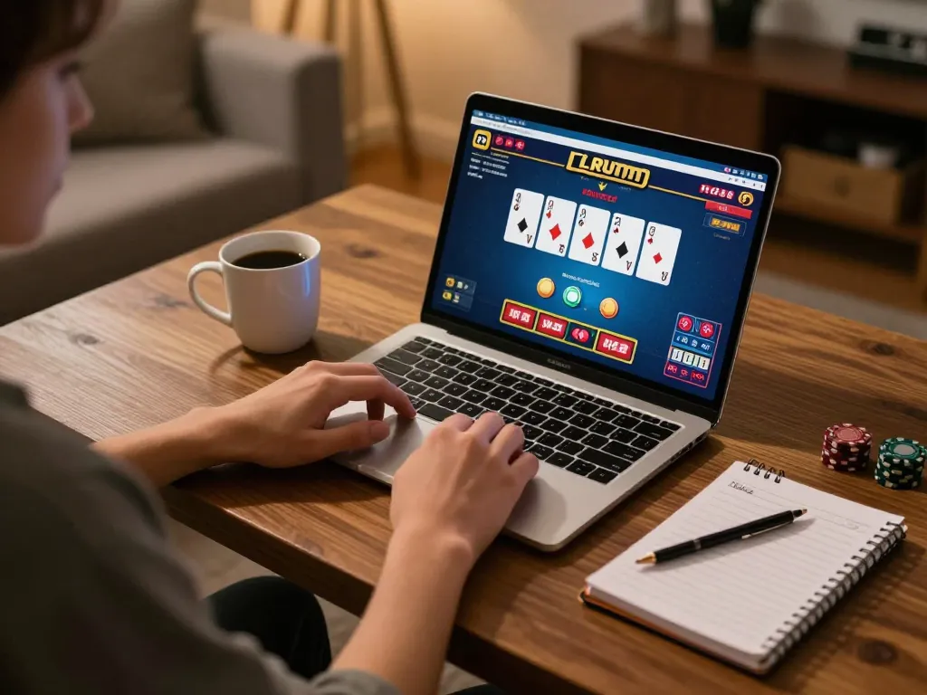 Engaging online poker gameplay at FC88 with a player focused on strategic betting decisions.