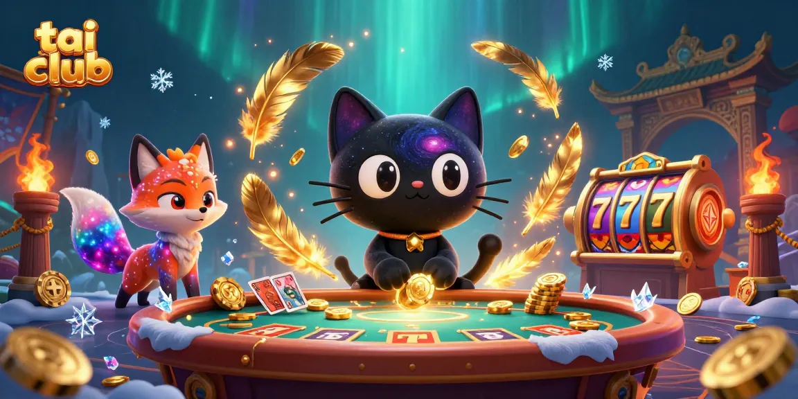 Experience dynamic gameplay at tai hit club while winning golden chips in an engaging cosmic casino.